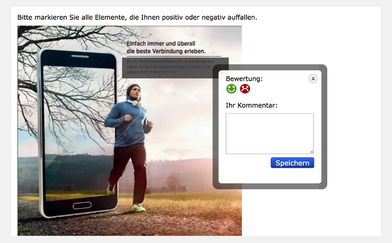 Visual Feedback Screenshot